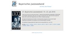 Desktop Screenshot of bayerisches-jazzweekend.de