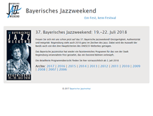 Tablet Screenshot of bayerisches-jazzweekend.de
